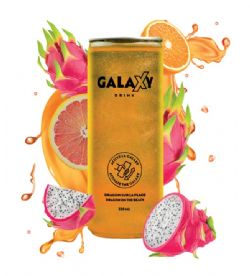 GALAXY DRINK - CANETTES DRAGON SUR LA PLAGE - 330 ML